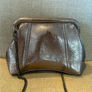 Gunmetal Clutch bag
